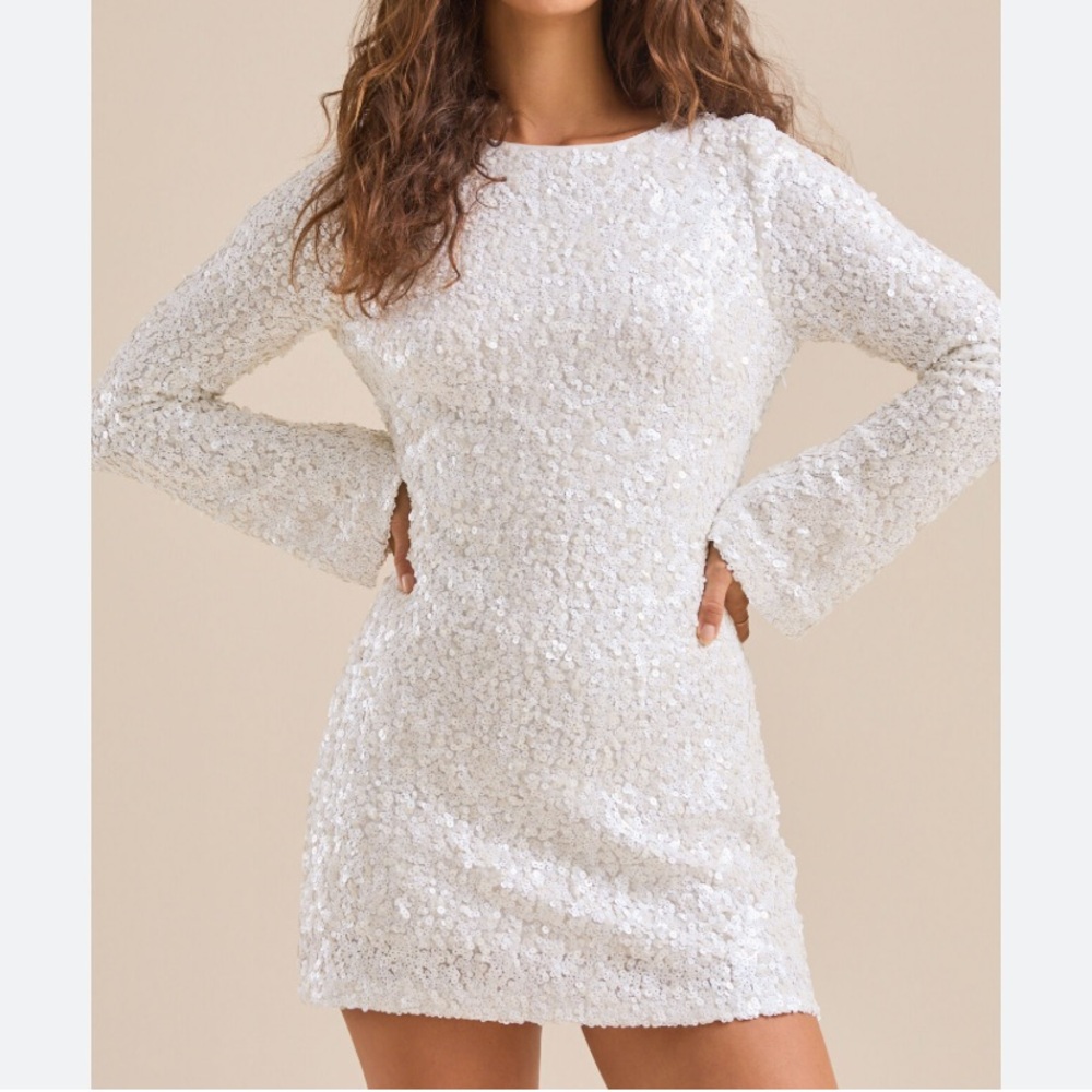 Altar'd State White Mini Dress